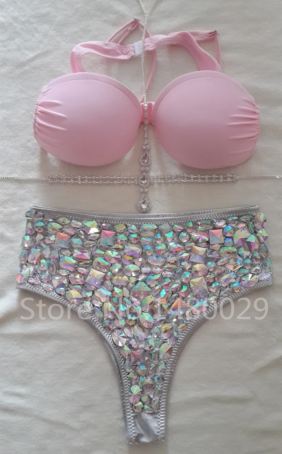Женский купальник бикини с высокой талией украшенный стразами со 2019|suit up|suit suitsuit