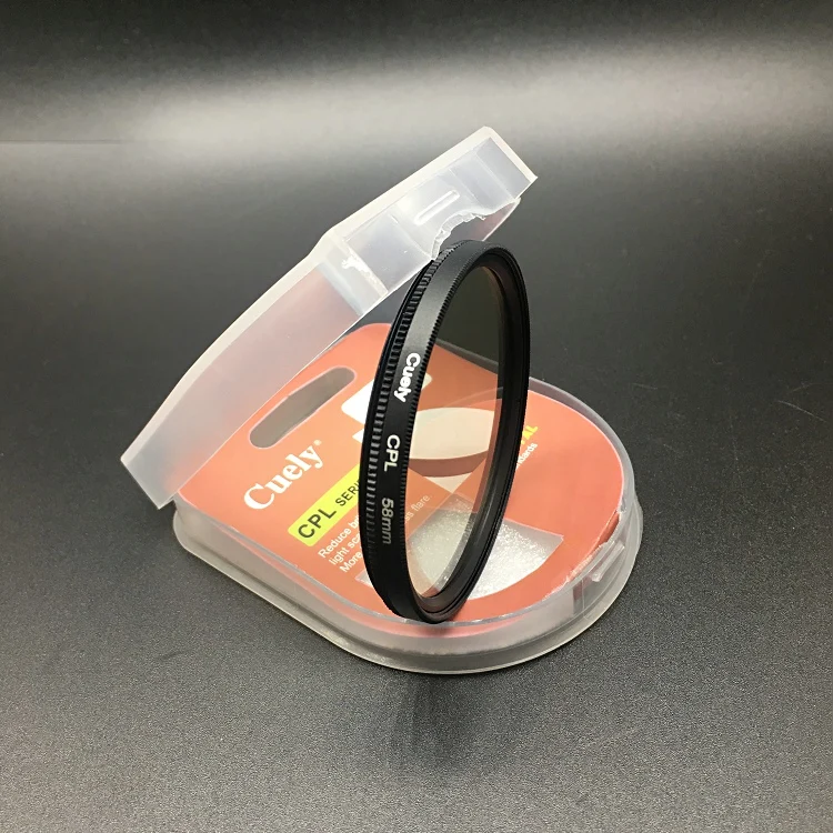 10pcs 37/40.5/43/46/49/52/55/58/62/67/72/77/82mm CPL Polarizer Filter For 5D2 5D3 6D 7D2 650D 700D 600D 1300D D850 D800 D90 DSLR |