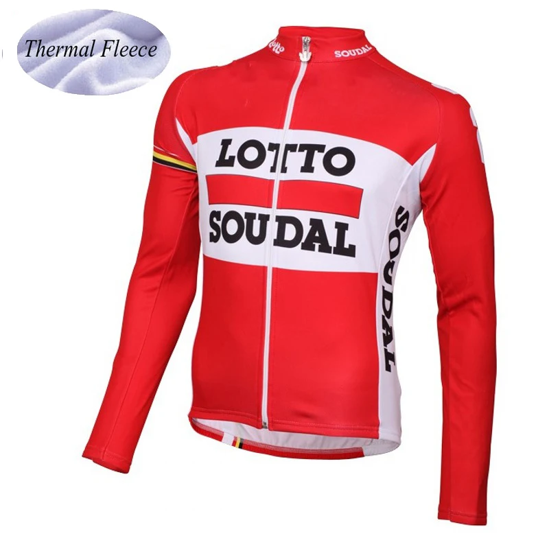 Pro Team Red Для мужчин высокое качество Длинные рукава очень теплые зимние