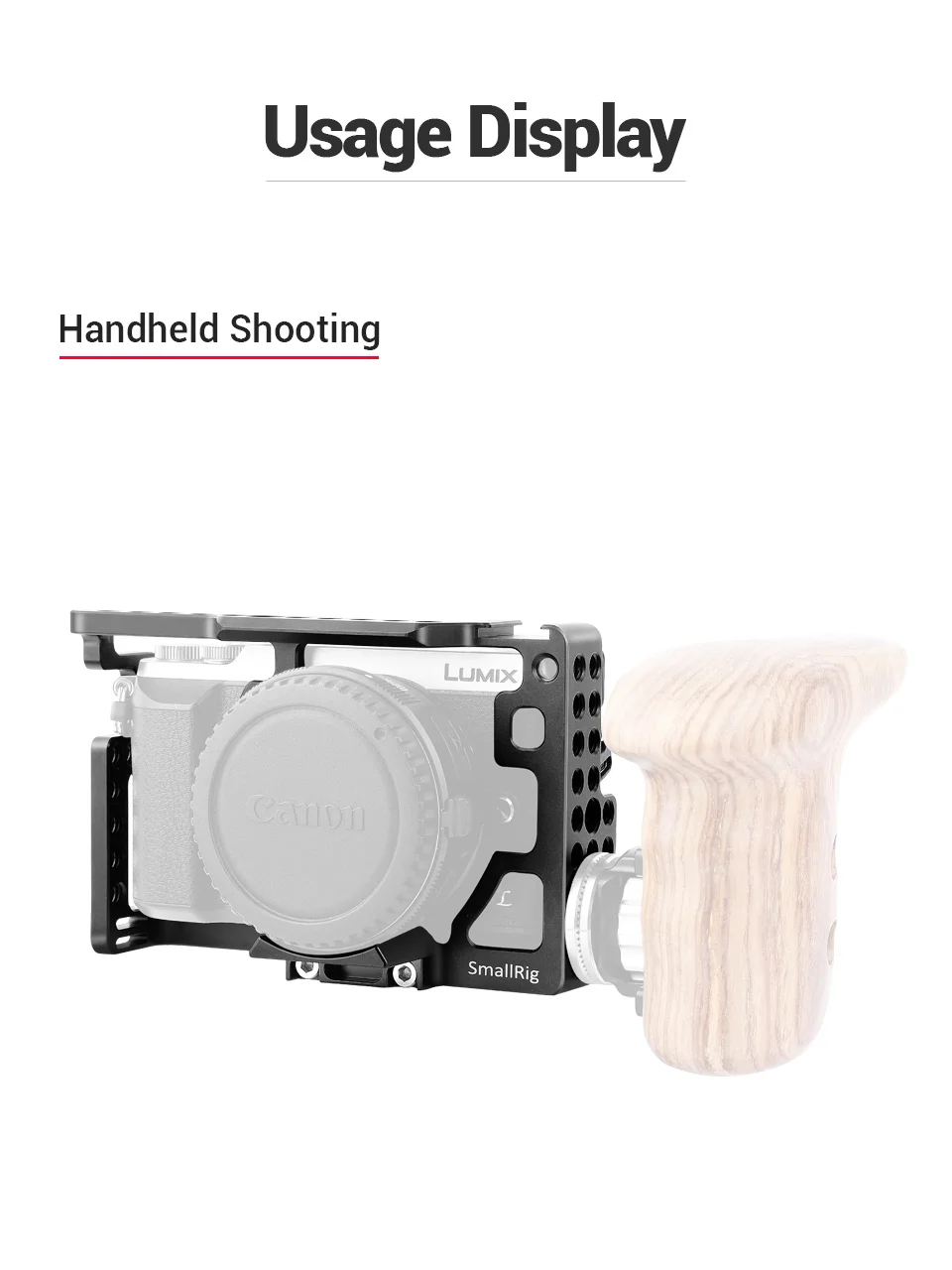 Клетка для камеры SmallRig для Panasonic Lumix DMC-GX85/GX80/GX7 Mark II-1828