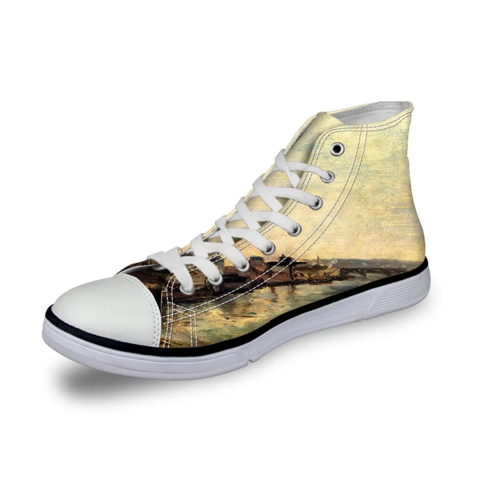 Кеды женские с вулканизированной подошвой повседневная холщовая обувь высоким