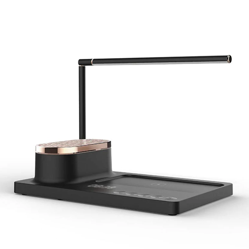 Светодиодная аудио настольная лампа умный дом Беспроводная зарядка Настольная