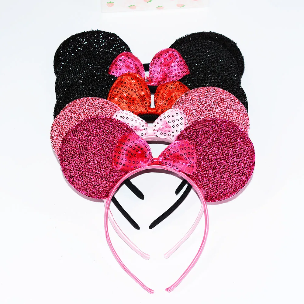 1 шт. бант для мальчиков и девочек Минни Микки ушки Детские аксессуары волос