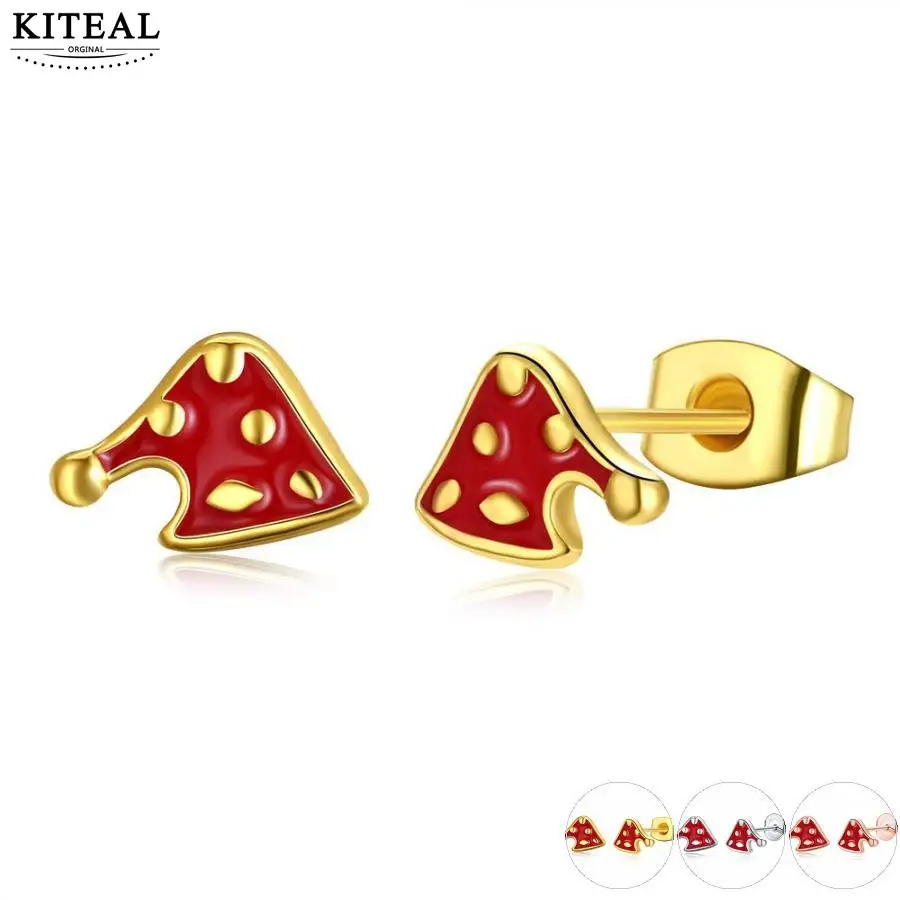 KITEAL хит 2017 золотые желтые/белые/розовые желтые женские серьги рождественские
