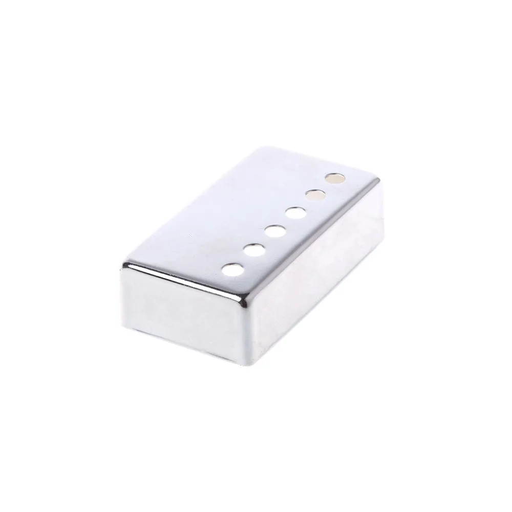 Electric Guitar Accessorie 6 Holes Silver LP Pickup Cover Humbucker 50 52 Copper dropshipping | Спорт и развлечения