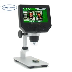 1-600x USB Digital Electronic Microscope Portable VGA Microscope 4.3 LCD 3.6MP HD Magnifier Camera For Pcb Motherboard Repair