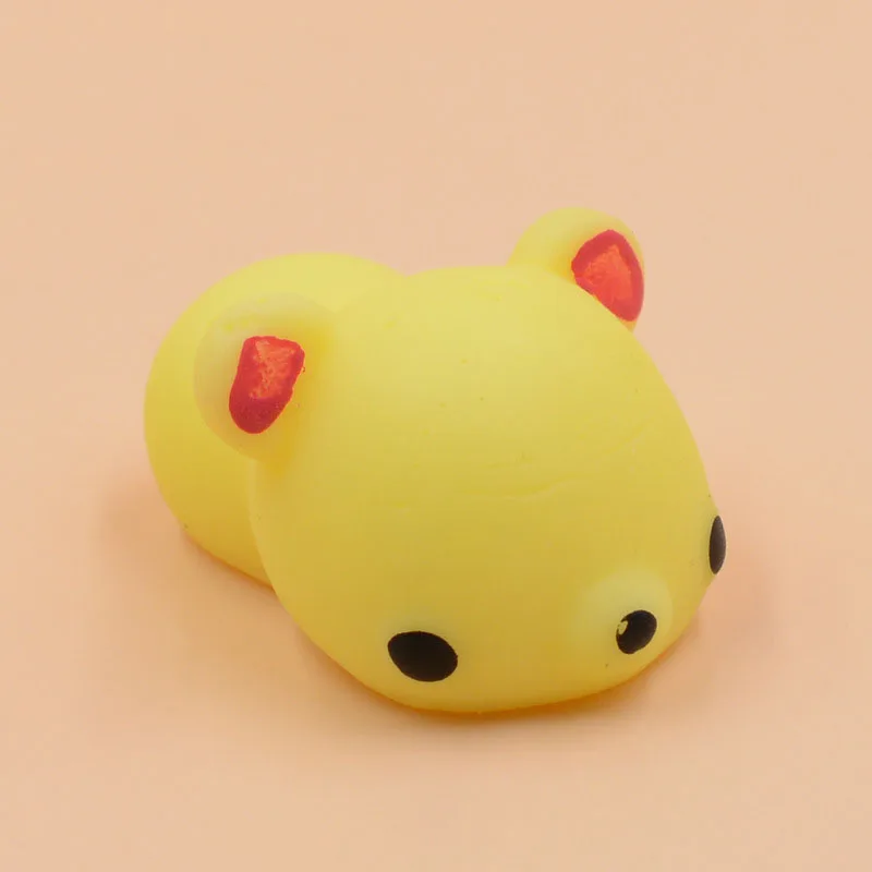 Kawaii Squishes Cat Мягкие резиновые животных Печать панда мягкими игрушка-антистресс шалости кляп замедлить рост Моти Squishies забавная игрушка - Цвет: 20
