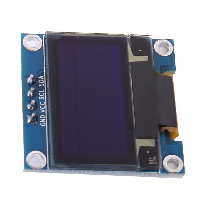 Для модуля OLED дисплея Arduino 0,96 дюймов IIC Серийный белый 128X64 IEC SSD1306 плата с ЖК-экраном GND VCC SCL SDA 0,9" Oled IEC