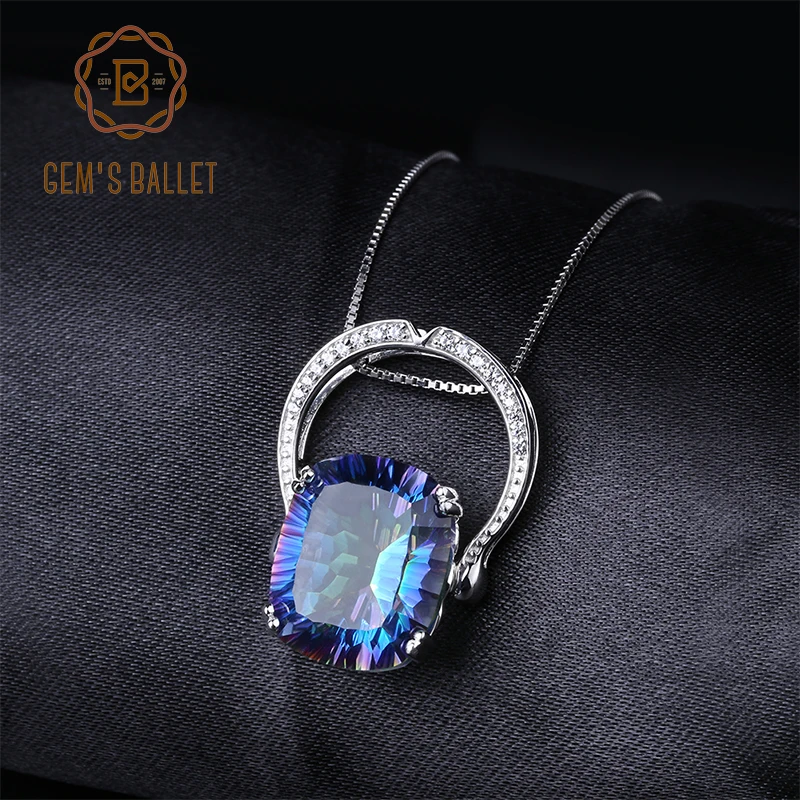 Женское ожерелье с подвеской GEM'S BALLET винтажное ювелирное изделие из