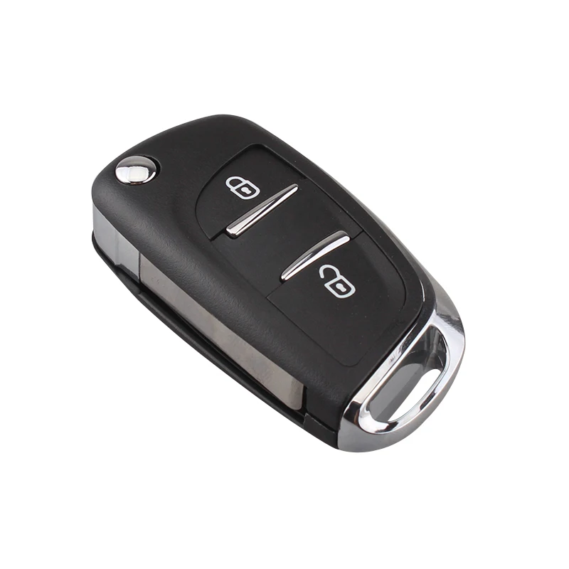 2 кнопки Раскладной Автомобильный ключ крышка для Citroen C2 C3 C5 C6 C8 Peugeot 307 408 308