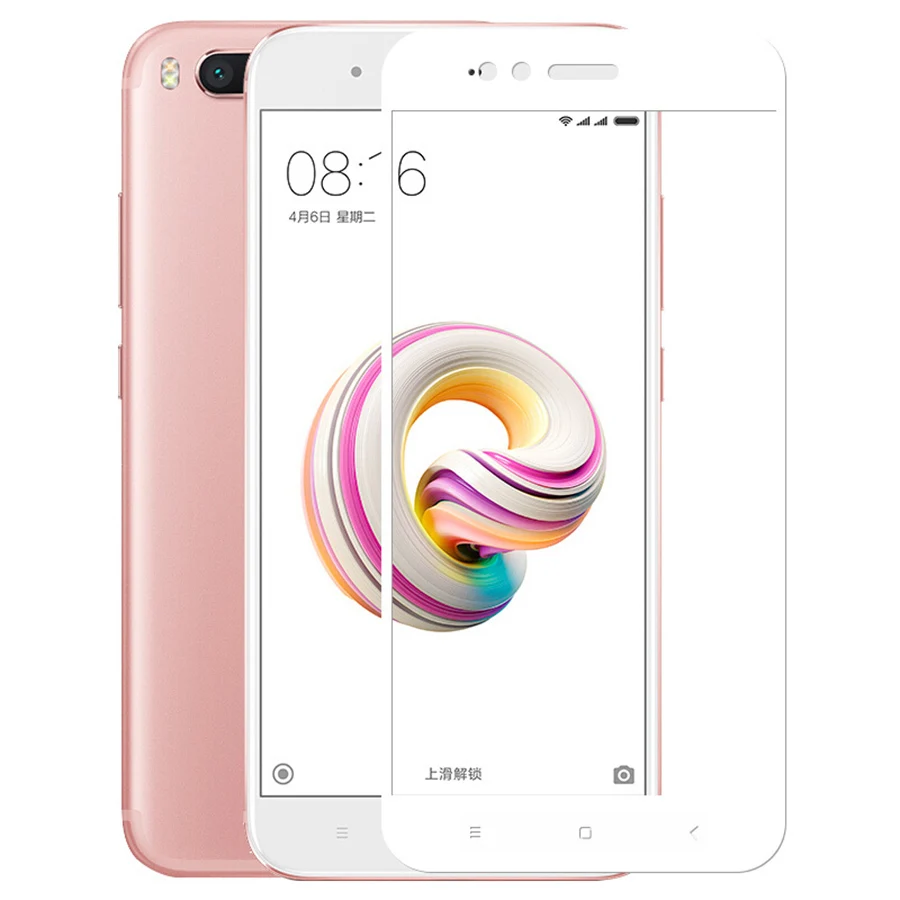 2.5D 9 H полное покрытие Стекло для Xiaomi Mi A2 6X Экран протектор Плёнки закаленное A1 5X
