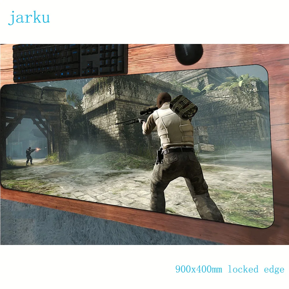 Коврик для мыши csgo 900x400 мм игровой коврик с объемным рисунком лучший геймерский