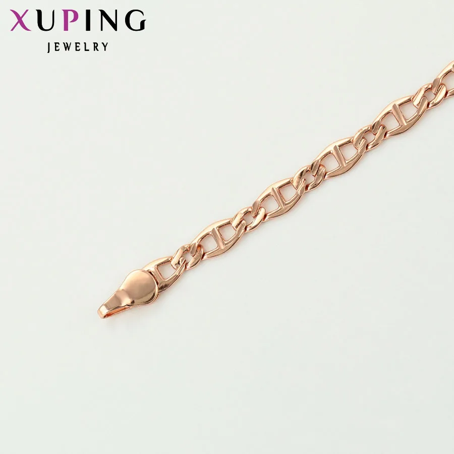 Xuping модный браслет ювелирное изделие розовое золото покрытое природной медью
