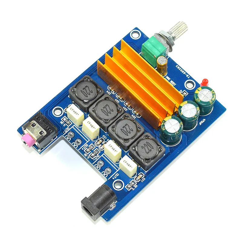 Плата цифрового усилителя KYYSLB Class D 24 В постоянного тока 4 8 евро плата TPA3116 2 0 50 Вт +