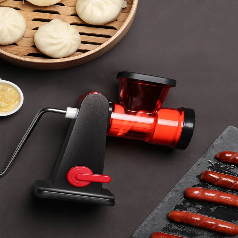 Ручная мясорубка WIILII измельчитель для овощей еды кухни из нержавеющей стали