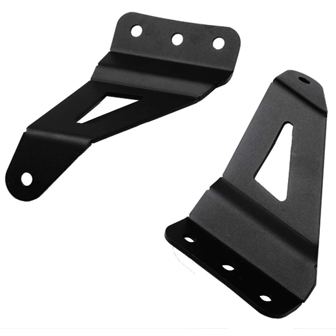 Upper Windshield Mounting Brackets 50 inch Curved LED Light Bar Mounts for 2007-2015 4WD 2WD Chevrolet Silverado | Обустройство дома