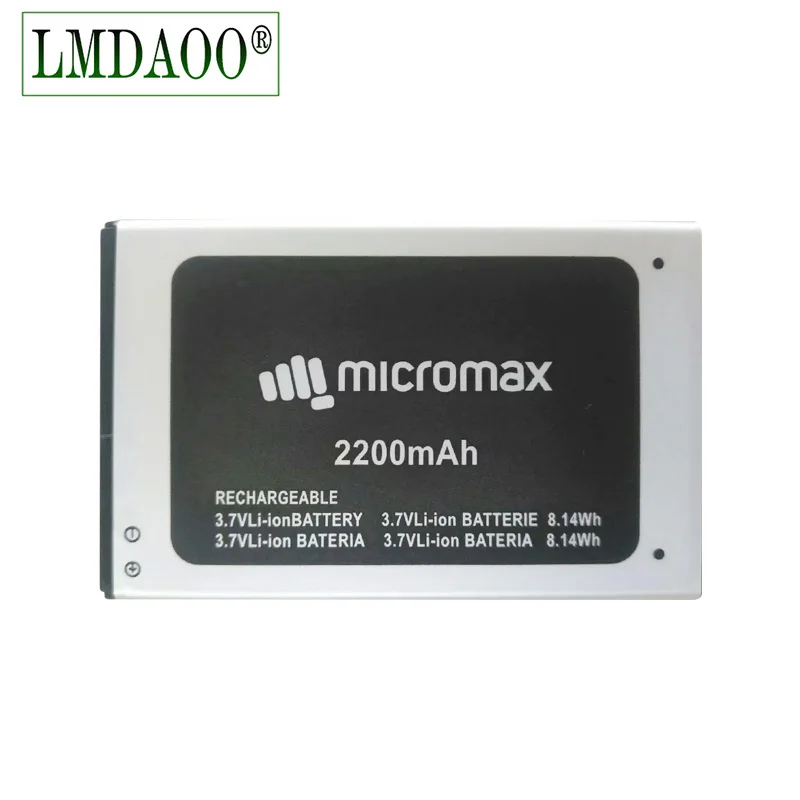 Новая Замена Micromax Q354 батарея для Micromax Q354 ACBIR22M03 батарея смартфона 3,7 в 2200 мАч