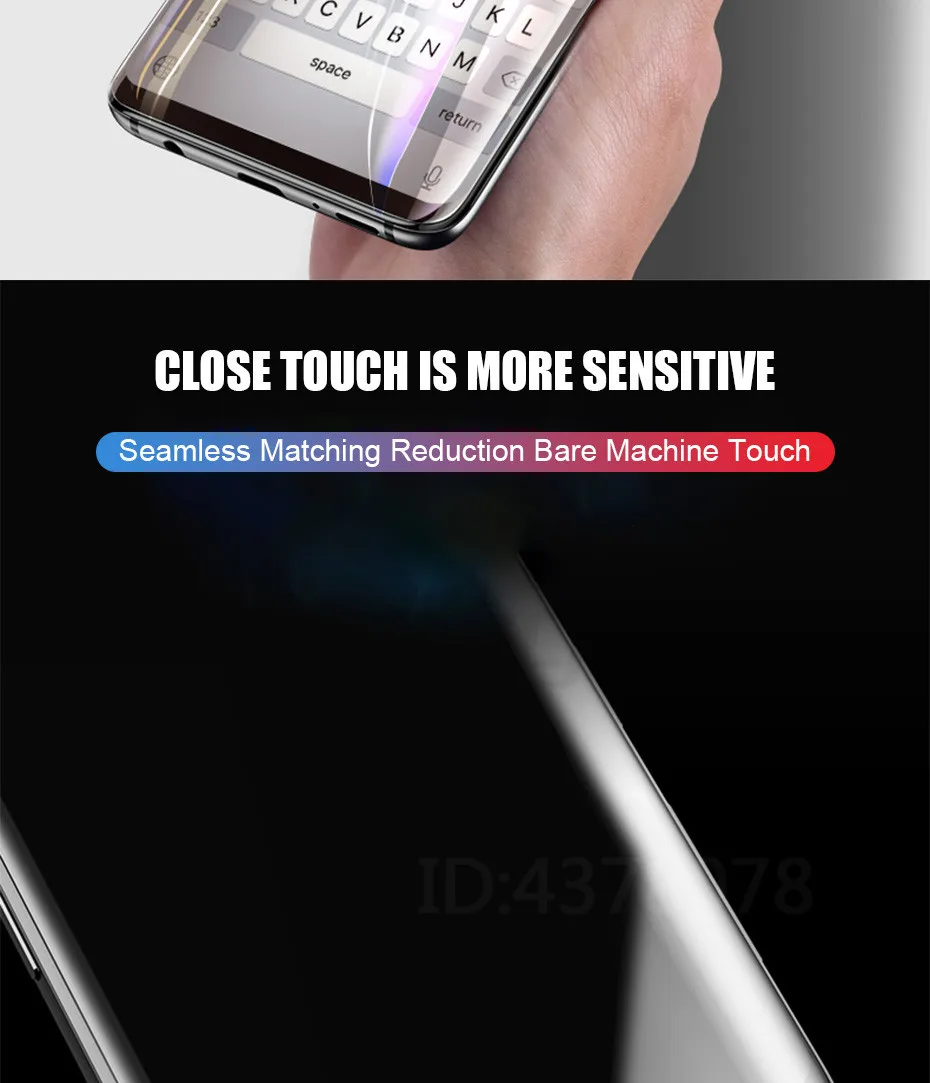 Ультрафиолет закаленное стекло для samsung Galaxy S10 S9 S8 Plus S7 Edge 100D полный жидкий клей протектор экрана для samsung Note 9 8 S10E