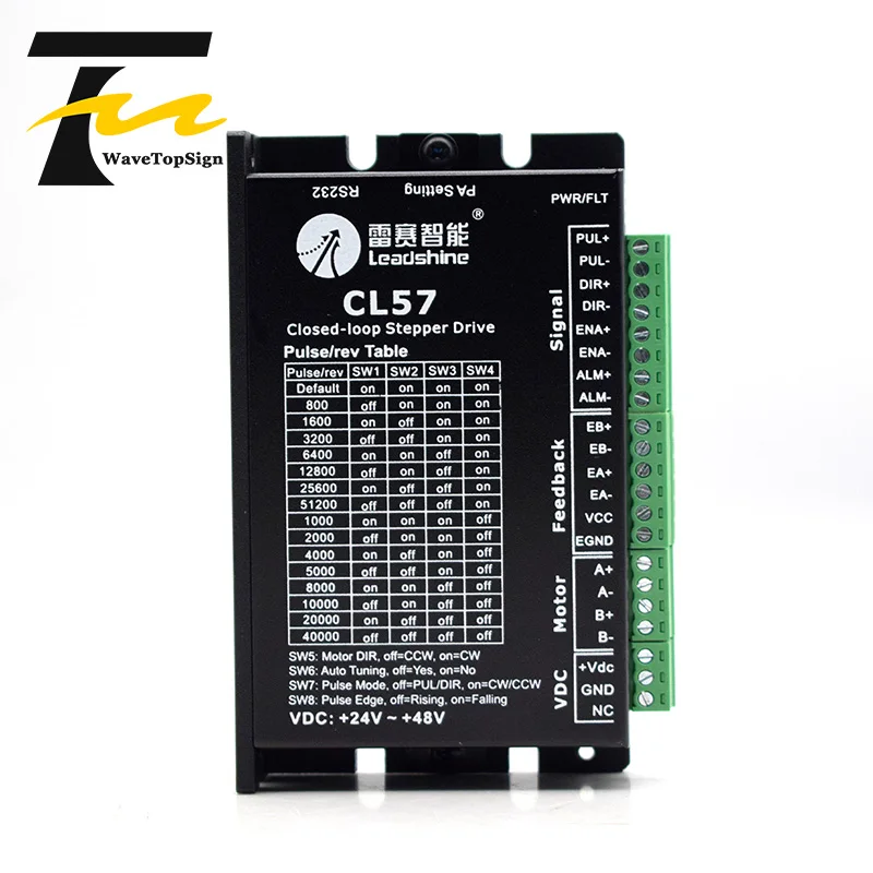 Двухфазный шаговый двигатель Leadshine NEMA24 серия 60CME + Драйвер CL57 2 нм 3 Нм 60 фланцевый