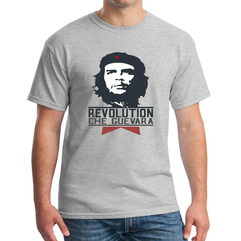 Мужская футболка Che Guevara Hero высокого качества с принтом 100% хлопок футболки