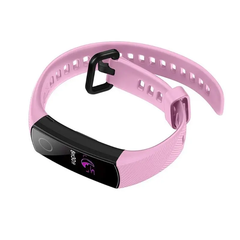 1 шт. силиконовый ремешок для наручных часов Huawei Honor Band 4 Смарт часы стандартной
