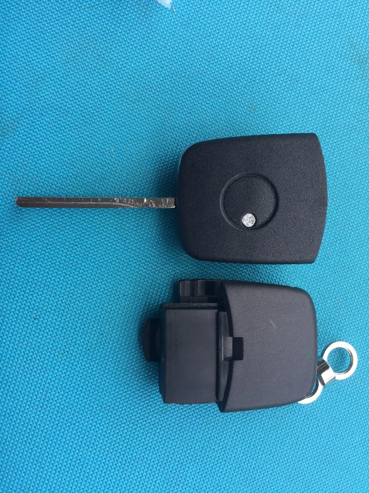 10 шт./лот Новый Сменный Чехол для ключа vw 3 кнопочный откидной с пустой кнопкой без