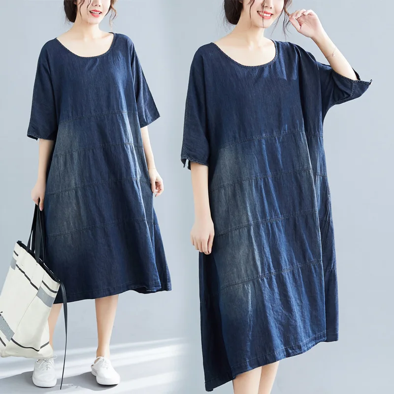 Новое летнее Стильное женское платье модное повседневное свободное однотонное