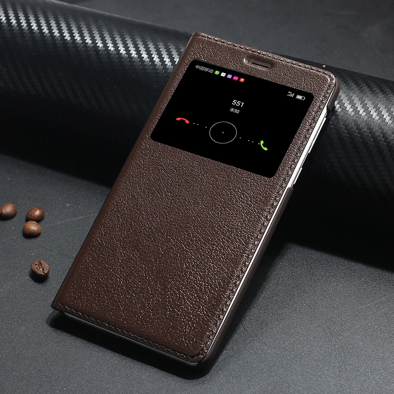 Чехол-книжка Toraise в винтажном ретро стиле из натуральной классической кожи для