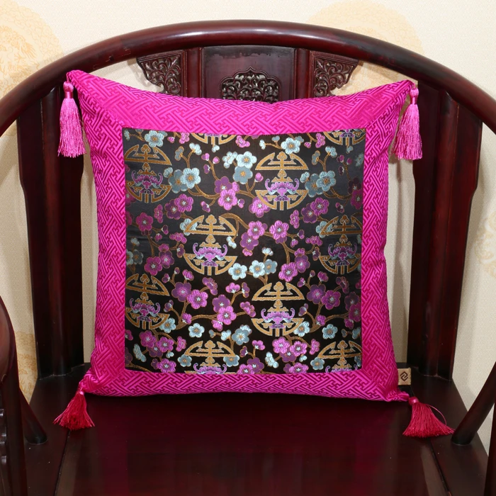 Наволочка из натурального шелка тутового шелкопряда с кисточками наволочки