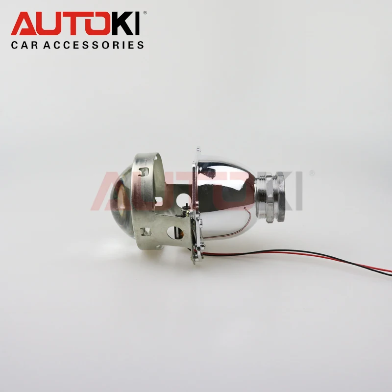 Autoki 3.0 дюйм(ов) металлический D2S H4 Биксеноновая объектив проектора фар автомобиля Биксеноновая объектив проектора