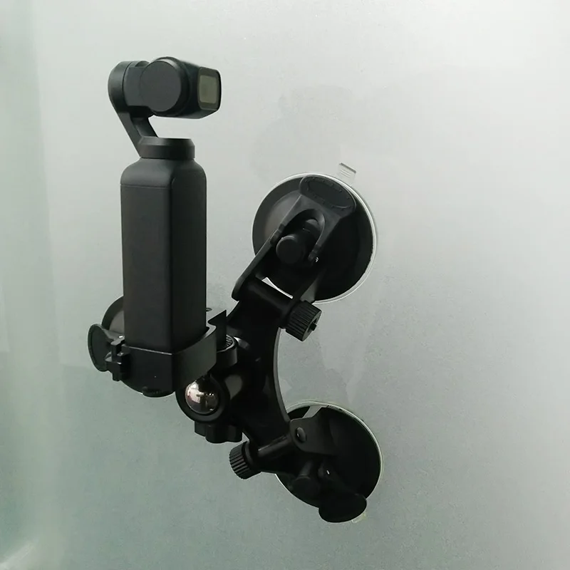 Автомобильный держатель на присоске для DJI Osmo, карманная Автомобильная стеклянная присоска, держатель для вождения, штативы DJI OSMO, карманные аксессуары
