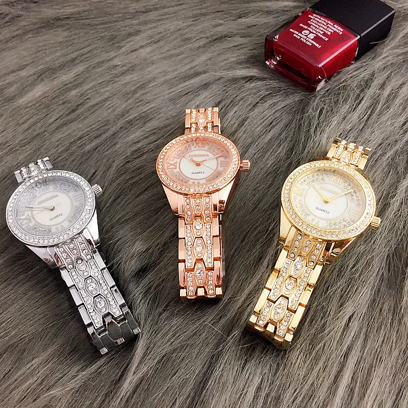

Women Watches Zegarek Damski Diamond Rose Gold SilVer Ladies Watch Reloj Mujer Watch For Women relogio Feminino Female Clock