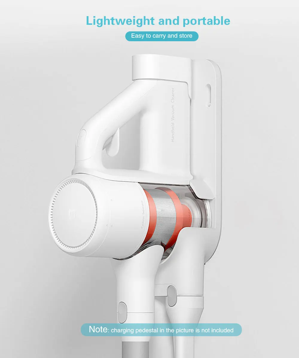 XIAOMI MIJIA Handheld Vacuum Cleaner for Home Car household Wireless aspirador 23000Pa cyclone Suction Multifunctional Brush