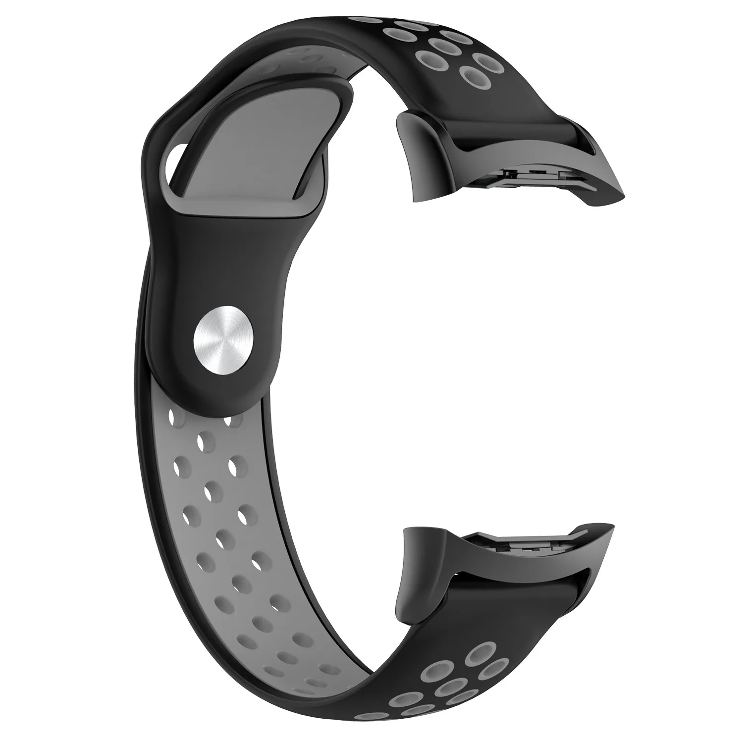 Силиконовый спортивный ремешок для часов samsung gear S2 SM-R720/SM-R730 с адаптером высококачественный ремешок для часов