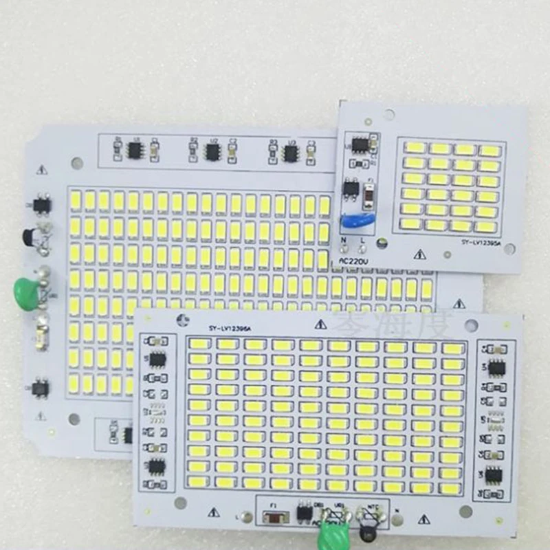 Светодиодный светильник 10 Вт 30 50 AC 170 240 В без водителя 5730SMD модуль с чипами