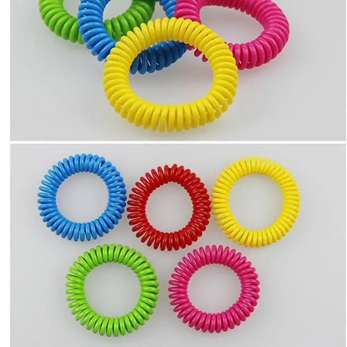 5 см случайный цвет Анти Москитная Репеллент Браслет убийца комаров наручный