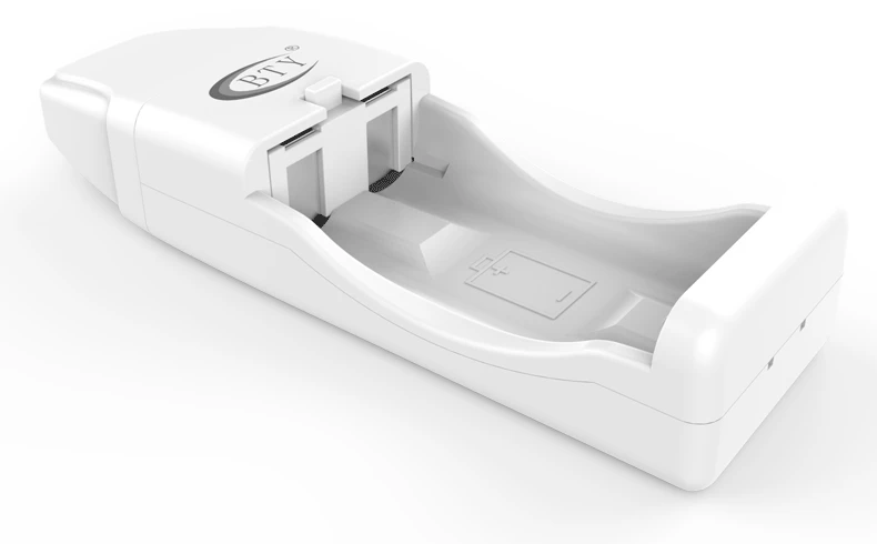 Зарядное устройство BTY с 2 разъемами IC USB 1 В 600 мА AA/AAA никель металл гидрид