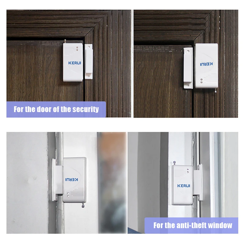 KERUI дверь окно Беспроводная охранная сигнализация с магнитным датчиком двери
