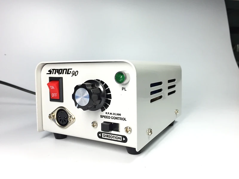 Free shipping STRONG 90 +E102S E-Type Motor &amp Handpiece Electric Micromotor 35000 RPM for Laboratory Industry Beauty Polishing | Красота и