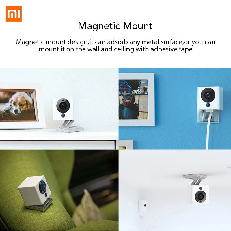 Оригинальный Xiaomi CCTV Mijia Xiaofang 1S 110 градусов F2.0 8X 1080P цифровой зум смарт-камера IP WIFI