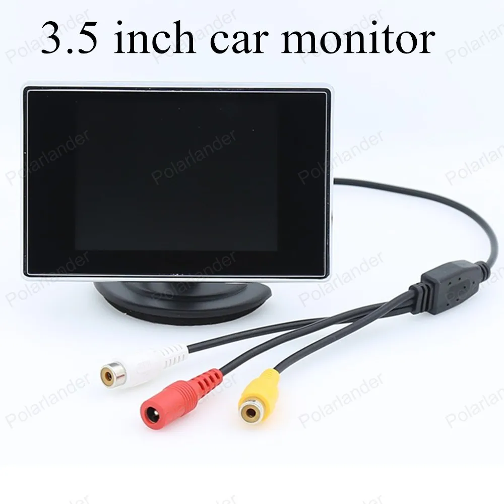 

3.5 inch digital color TFT LCD car monitor car reverse rearview parking system for car backup rear view camera car styling