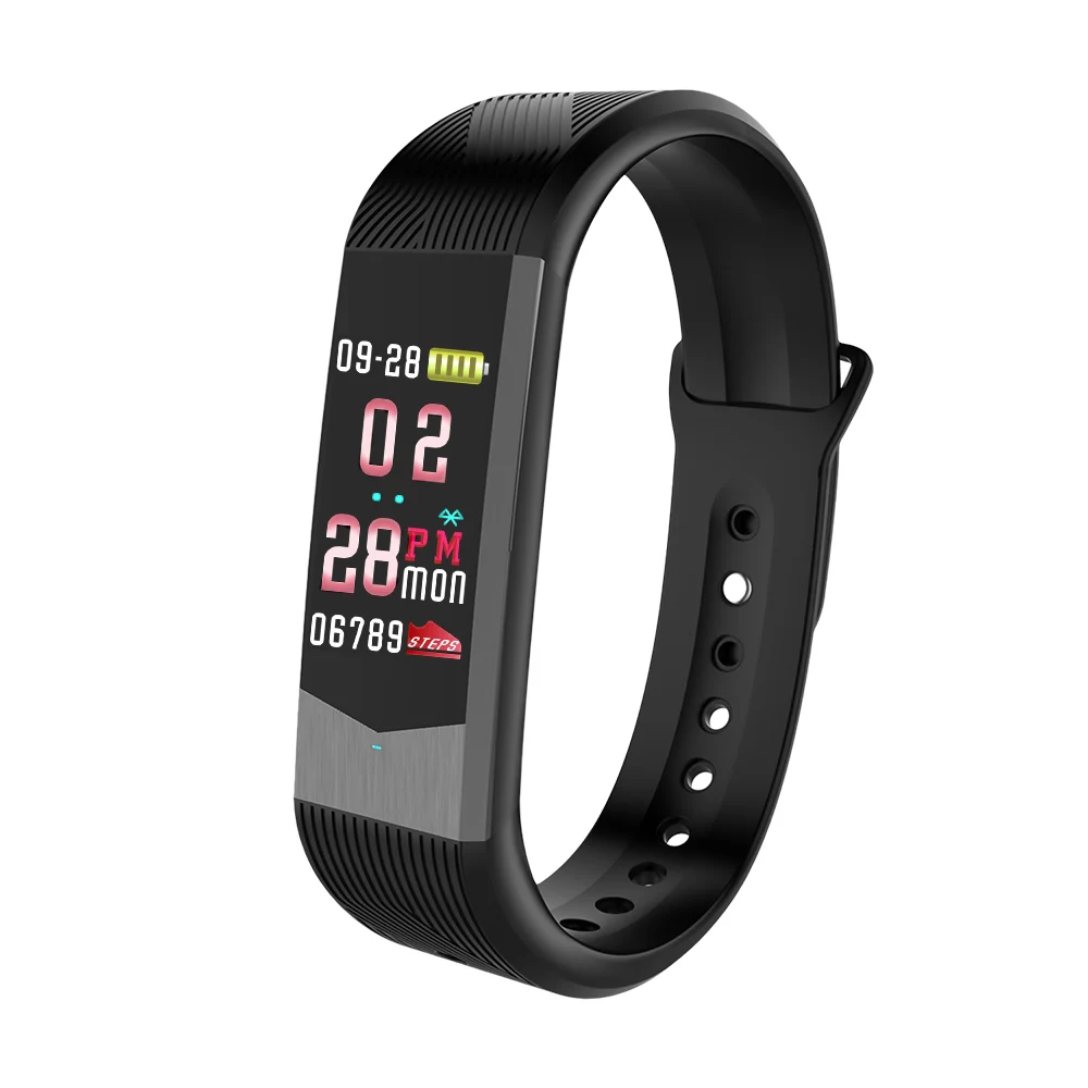 Смарт спортивный фитнес трекер Bozlun для Android IOS часы с пультом измерения