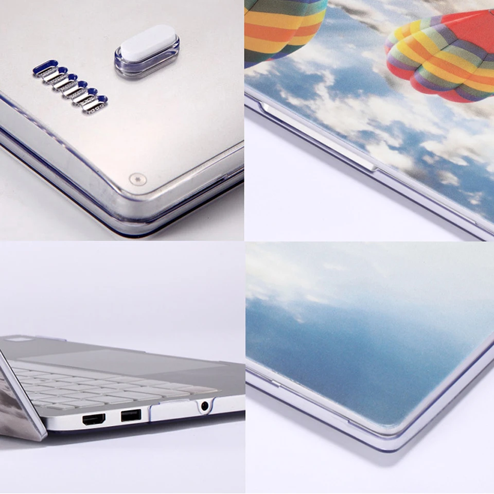 Для Xiaomi Mi notebook Air 12,5 13,3 чехол Ультратонкий чехол для ноутбука с рисунком для Xiaomi Mi Air 12 13 чехол+ чехол для русской клавиатуры