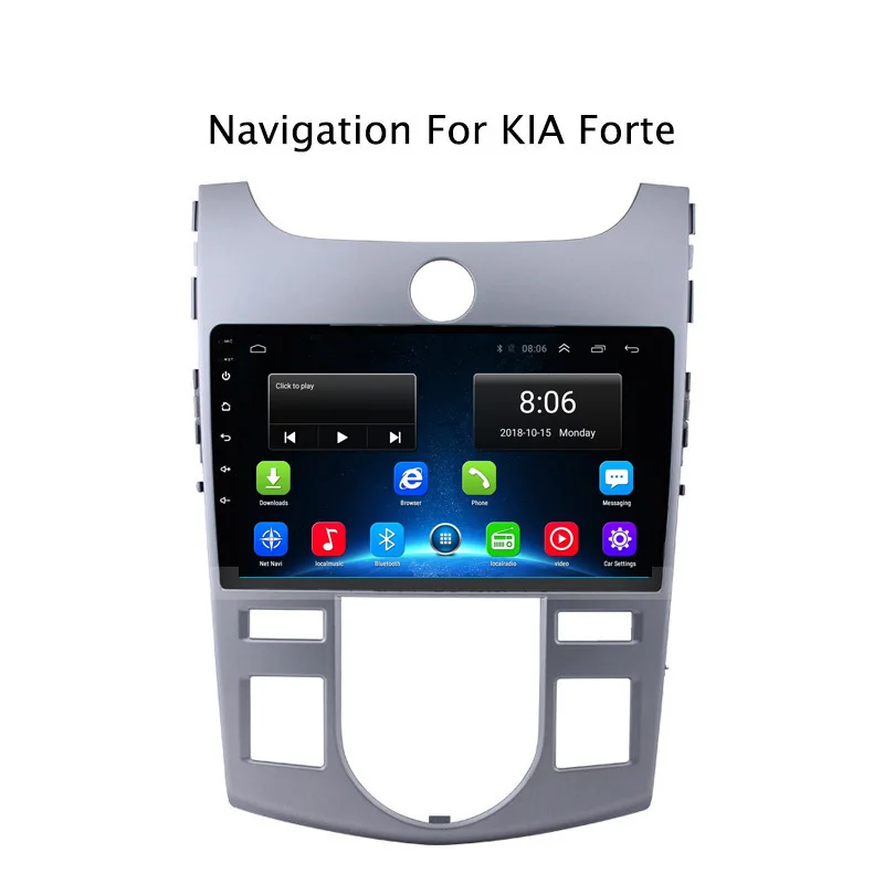 NAVITOPIA 9 дюймов 4G LTE WIFI головное устройство для Kia Forte 2009-2014 на Android 6 0 2G + 32G