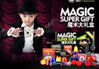 50 kinds magic play with dvd teaching professional magic tricks stage close up magic prop gimick cards kid child puzzle toy