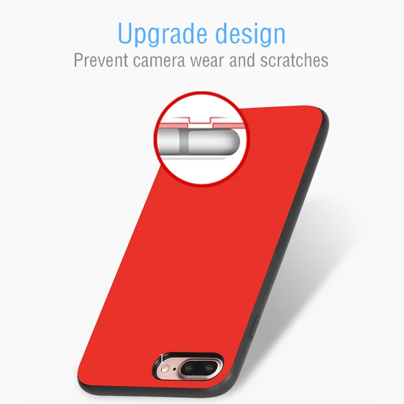 Чехол с тепловым датчиком для iphone X XS 7 8 6 6splus plus мягкий термополиуретановый чехол