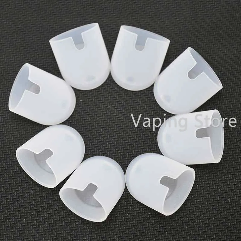 5 шт. одноразовый мундштук тестер плоский силиконовый наконечник крышка Крышка