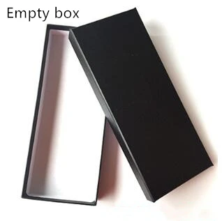 empty box Роскошный галстук-бабочка со стразами мужской Жених одежда для шафера вверх бизнес свадьба брак унисекс лук праздник фестиваль Подарки для мужчин - Цвет: empty box