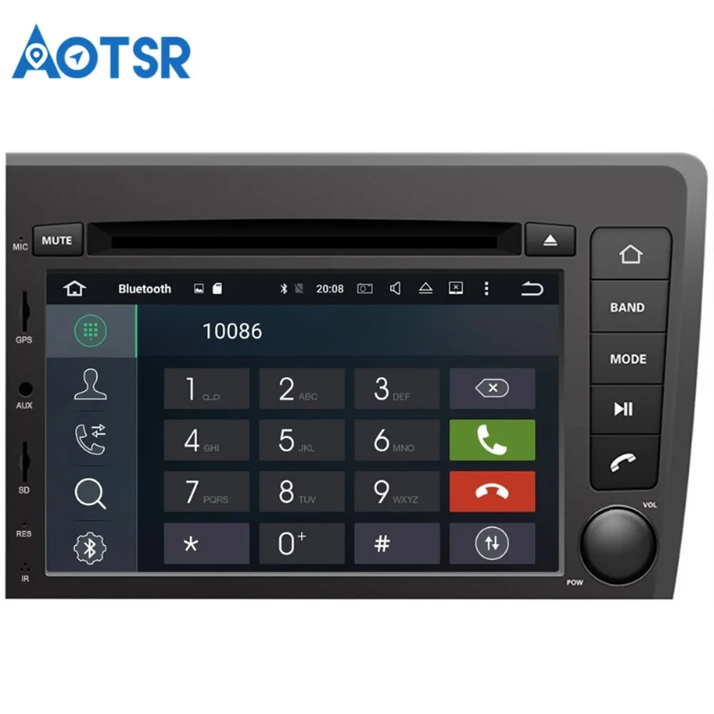 Android 9,0 4+ 32GB Автомобильный dvd-плеер gps навигация для VOLVO S60 V70 XC70 2000-2004 авто радио магнитофон мультимедийный плеер ips