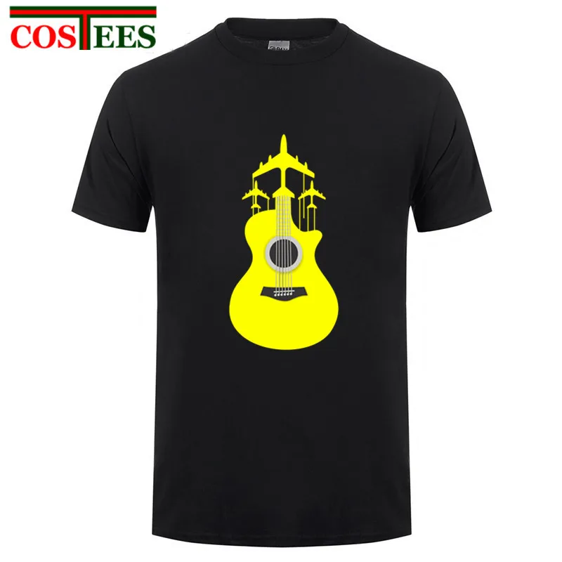 Новинка 2018 летняя Модная стильная креативная Мужская футболка с самолетами и